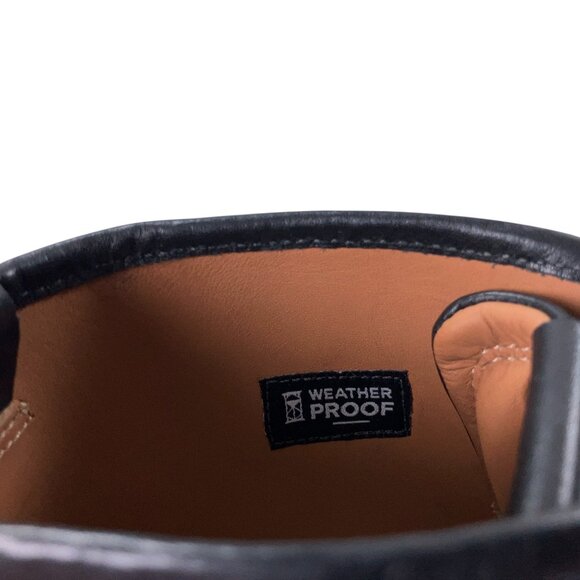 Allen Edmonds Sawyer Lace Up Boots Size 12 D Moc-Toe Weatherproof Black Leather - Picture 7 of 7